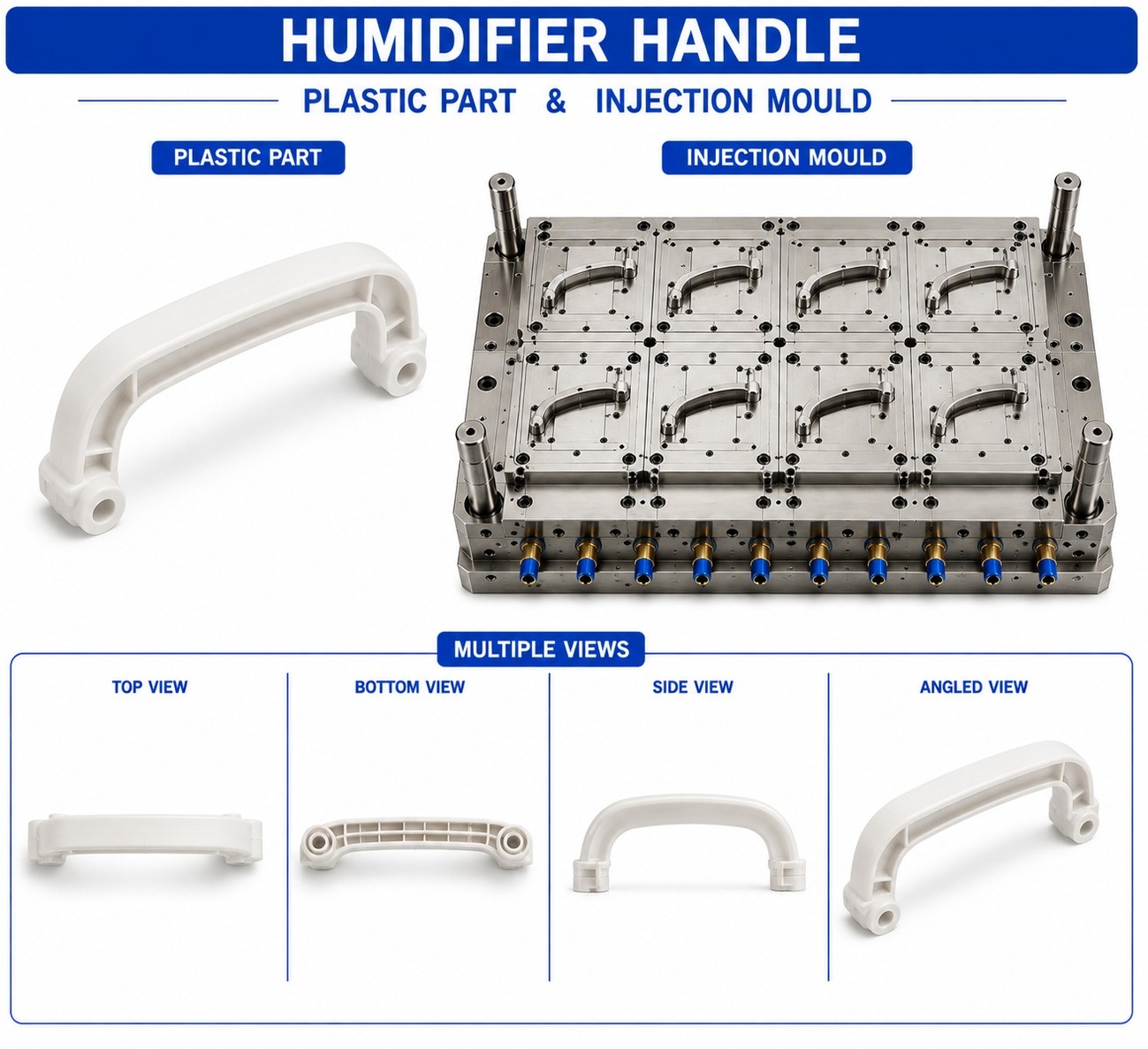 Humidifier Plastic Handle Mould and Moulding Service